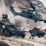 Lữ đoàn binh lính và xe cộ sẵn sàng tấn công trong Battlefield 6.