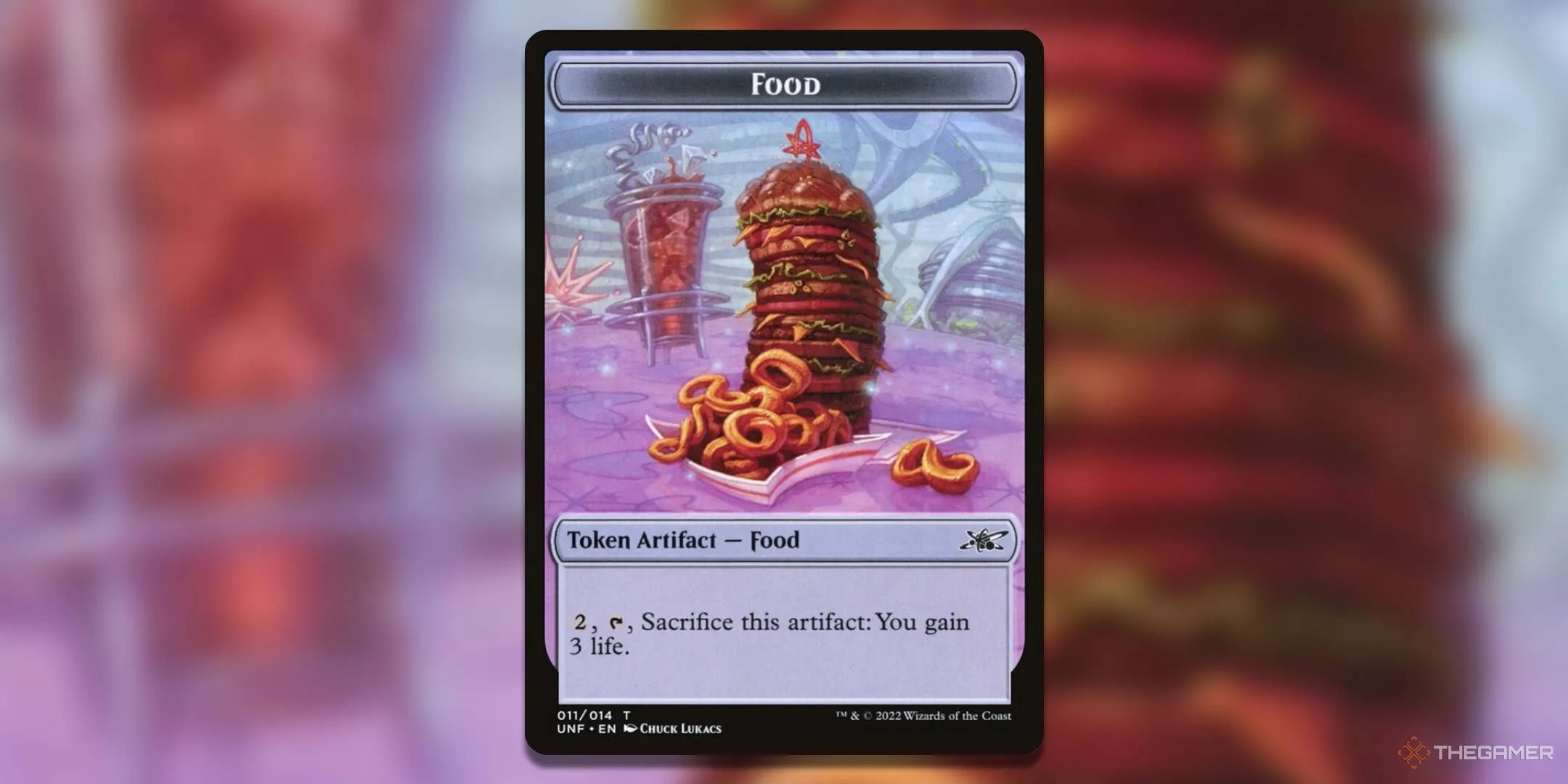 Một Food token từ Magic: The Gathering