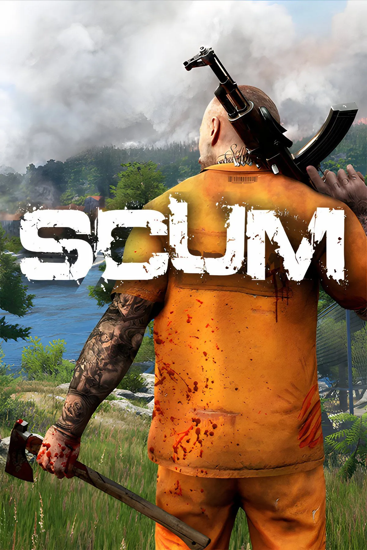 Người chơi quản lý chỉ số sinh tồn phức tạp trong game SCUM.
