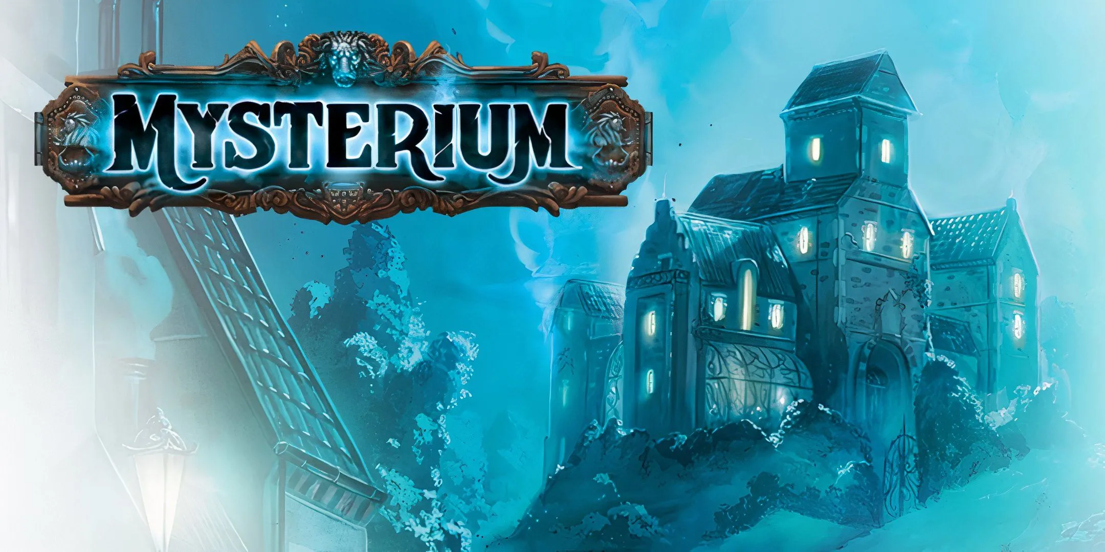 Nữ nhân vật bí ẩn trong Mysterium cầm bài hình ảnh và khung cảnh game đầy ma mị