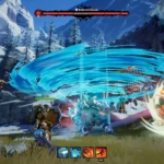 Quái vật lốc xoáy (Cyclone Enemy) bị biến dạng thời gian trong game Out of Time.