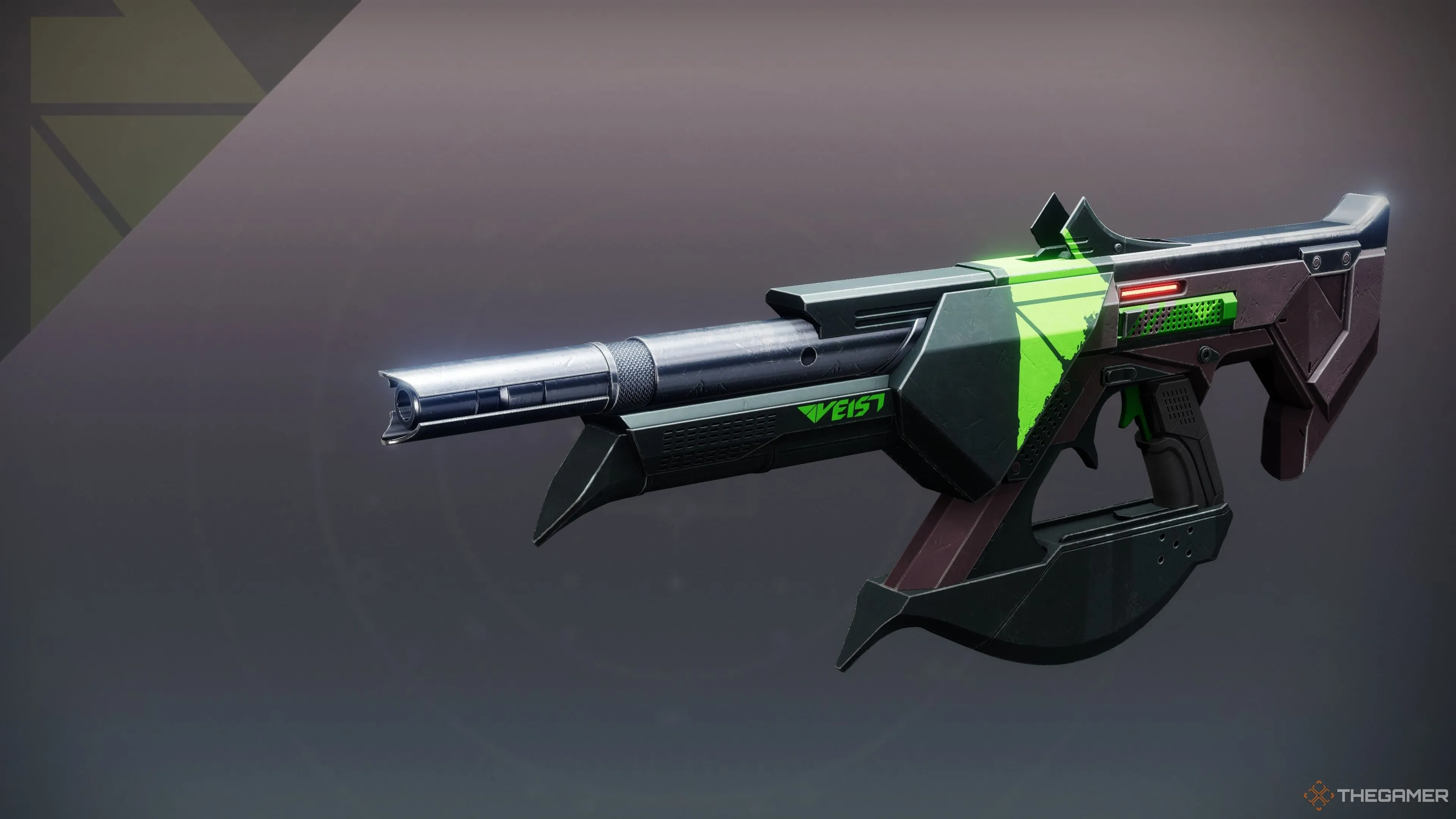 Súng Fusion Rifle Lionfish-4FR của tộc Veist, nổi bật với khả năng tự nạp đạn trong Destiny 2