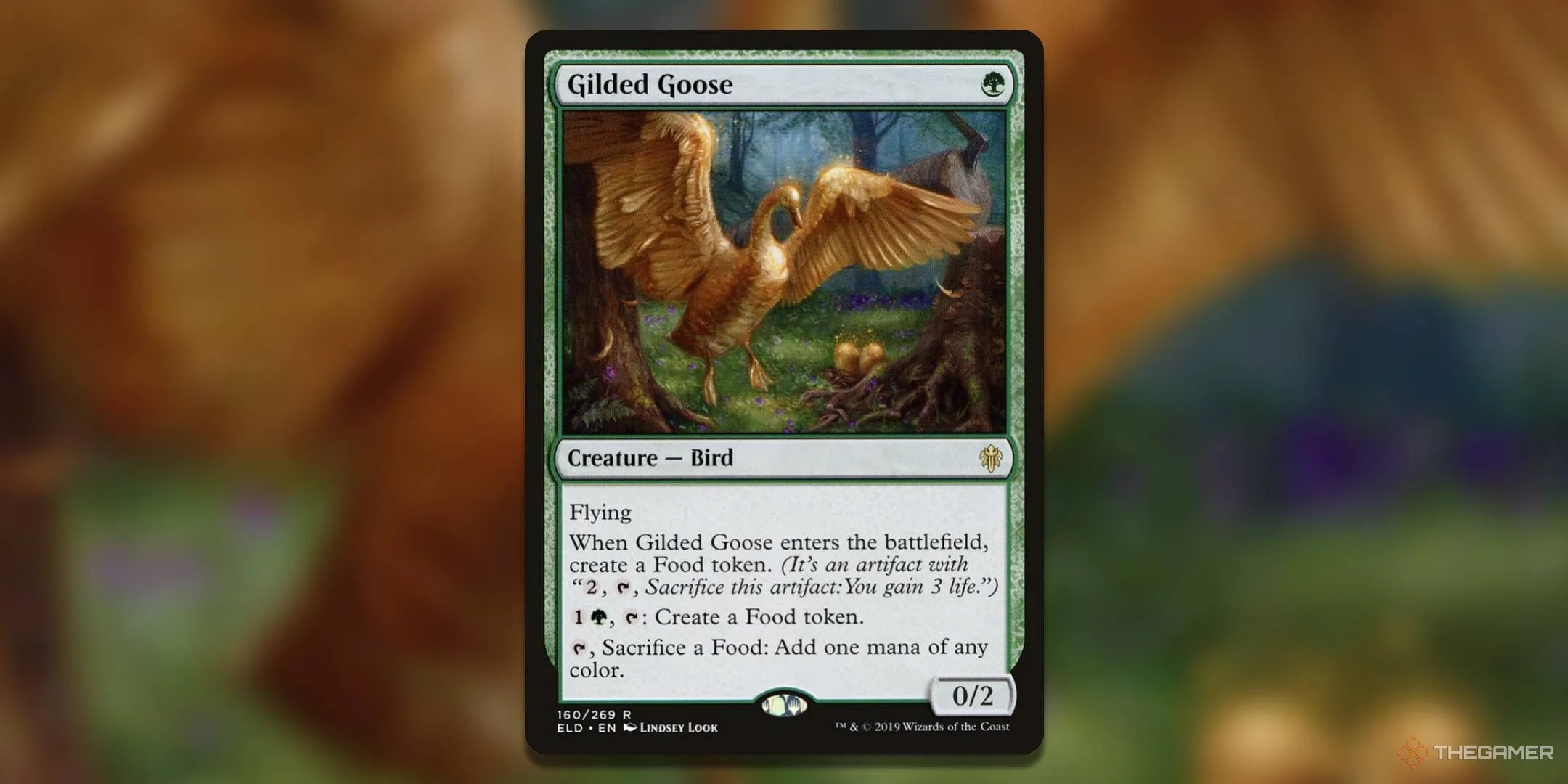Thẻ bài Gilded Goose từ Magic: The Gathering