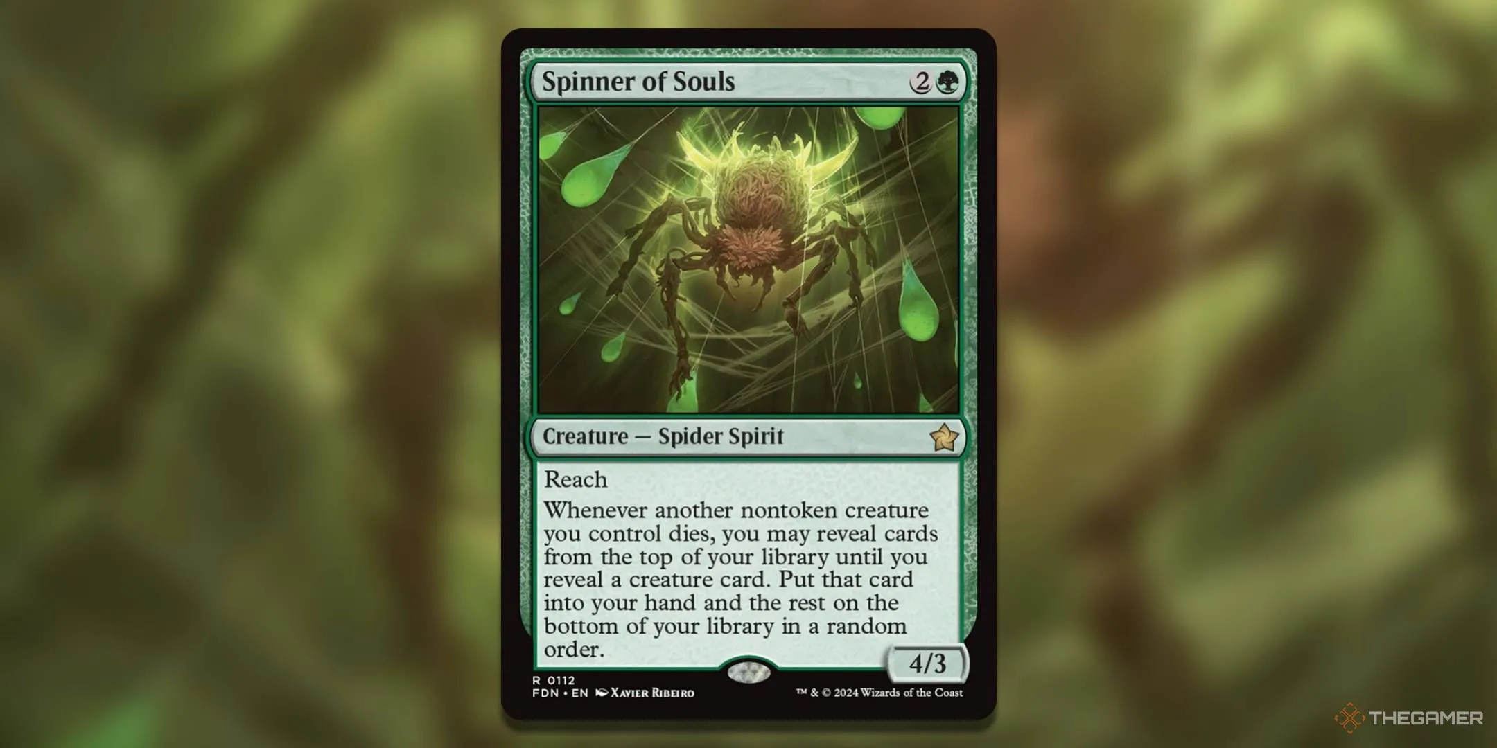 Thẻ bài Spinner of Souls từ Magic: The Gathering
