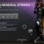 Ví dụ về giáp chân cấp độ T5 trong Destiny 2 Armor 3.0