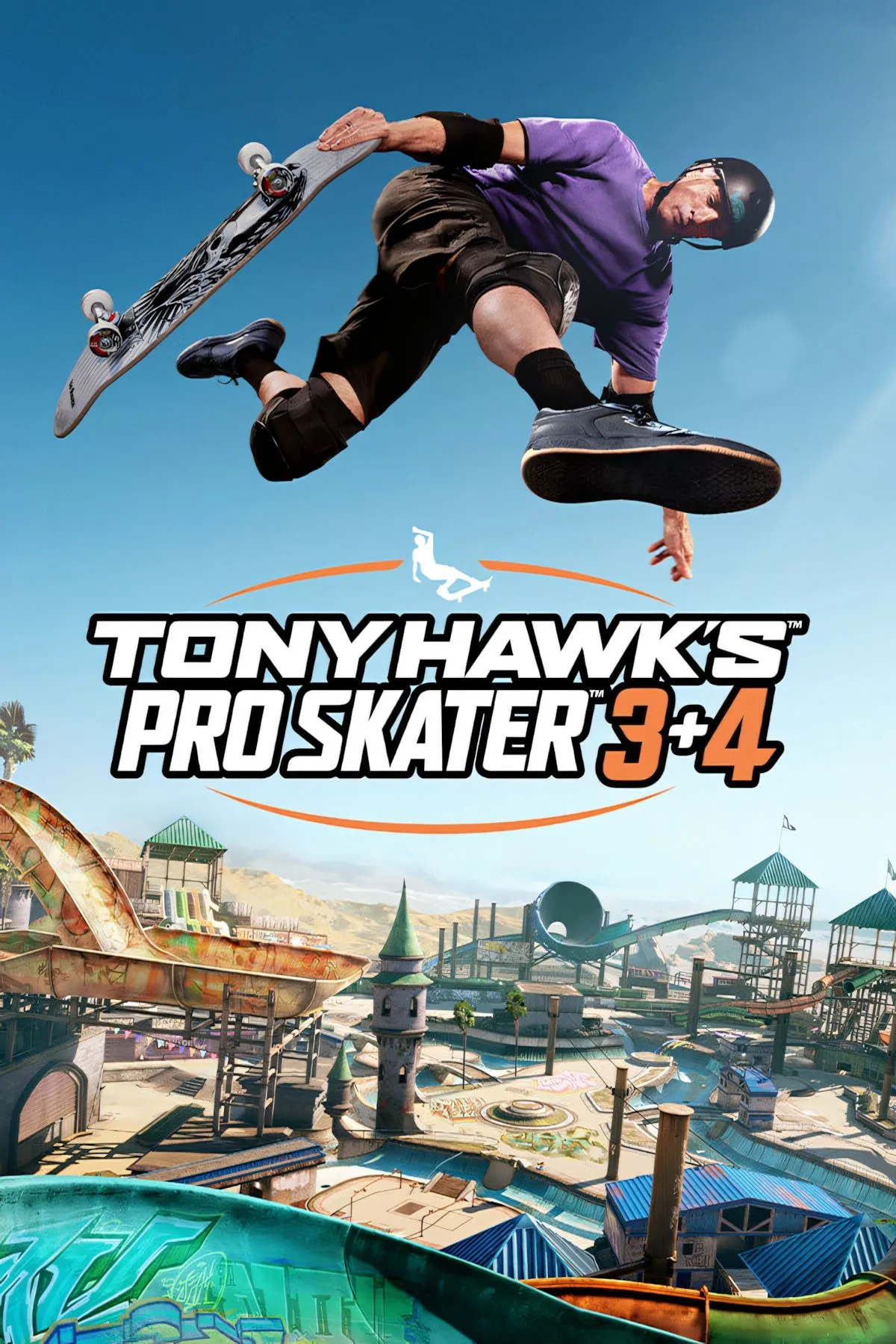 Ảnh bìa Tony Hawk's Pro Skater 3+4 - cover art và thông tin nền tảng