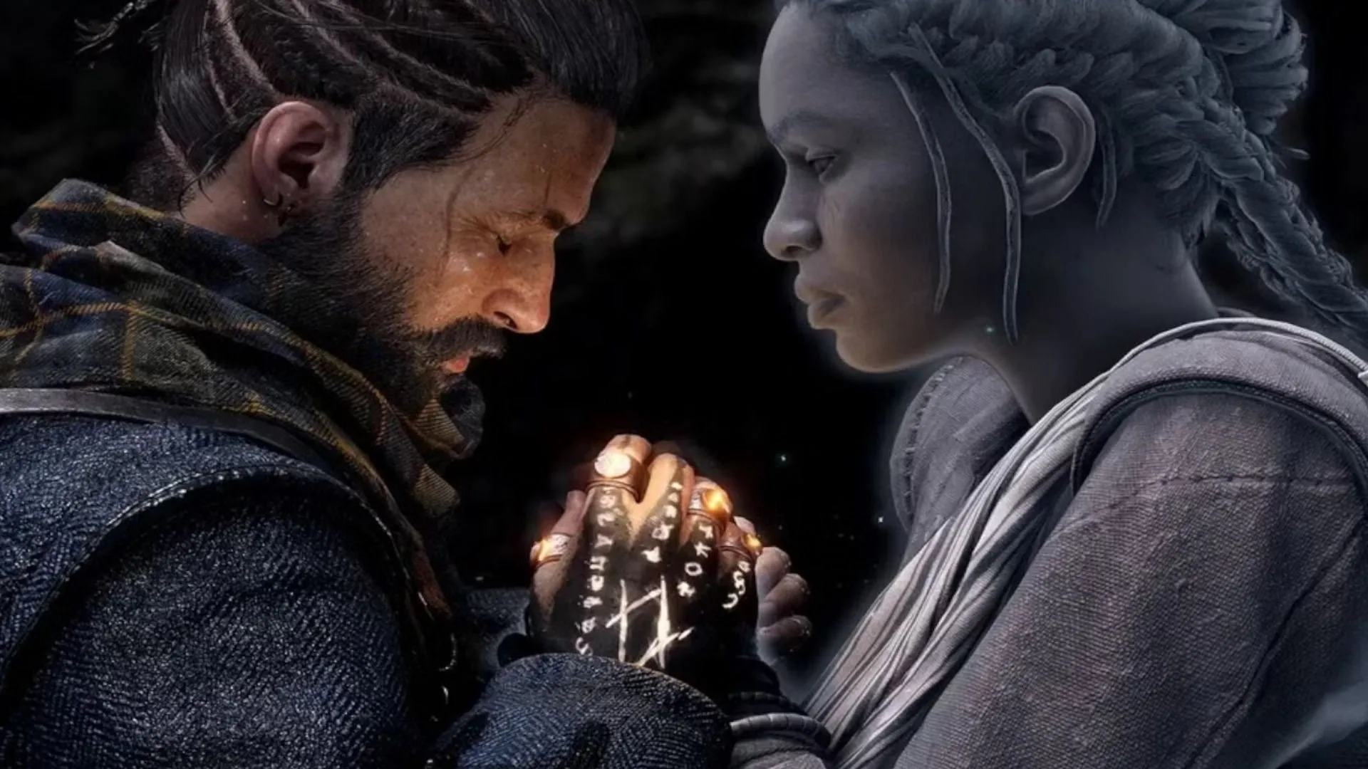 Ảnh teaser Banishers: phong cách nghệ thuật u ám, hành trình khám phá quá khứ