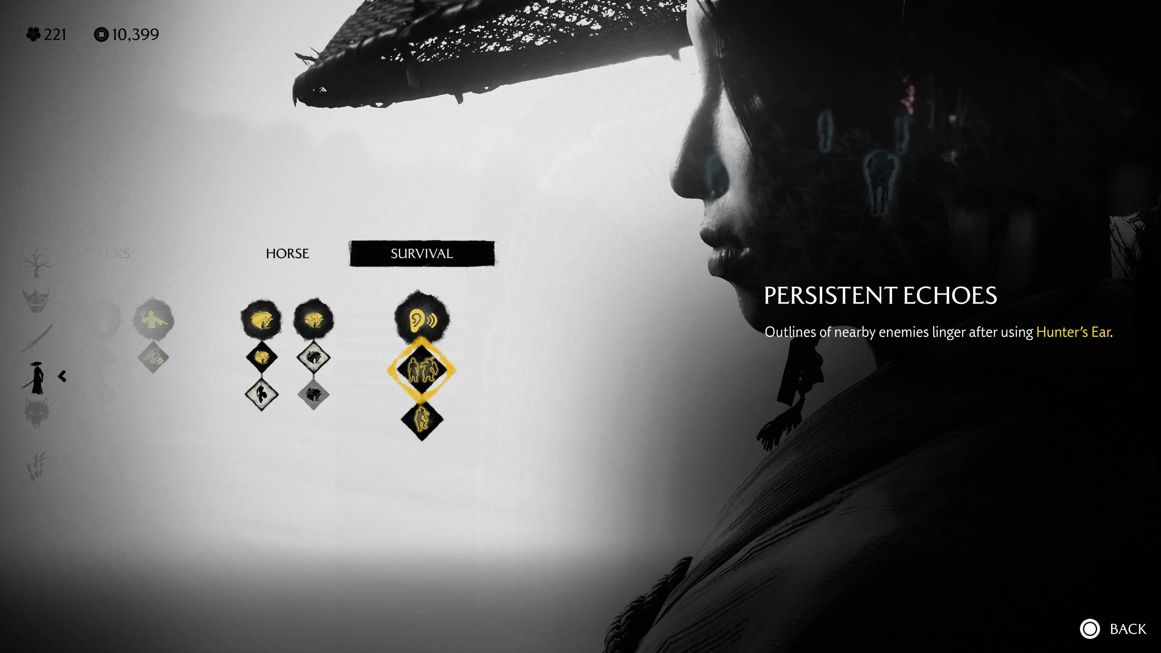 Atsu phát hiện kẻ thù và viền đối tượng với Persistent Echoes