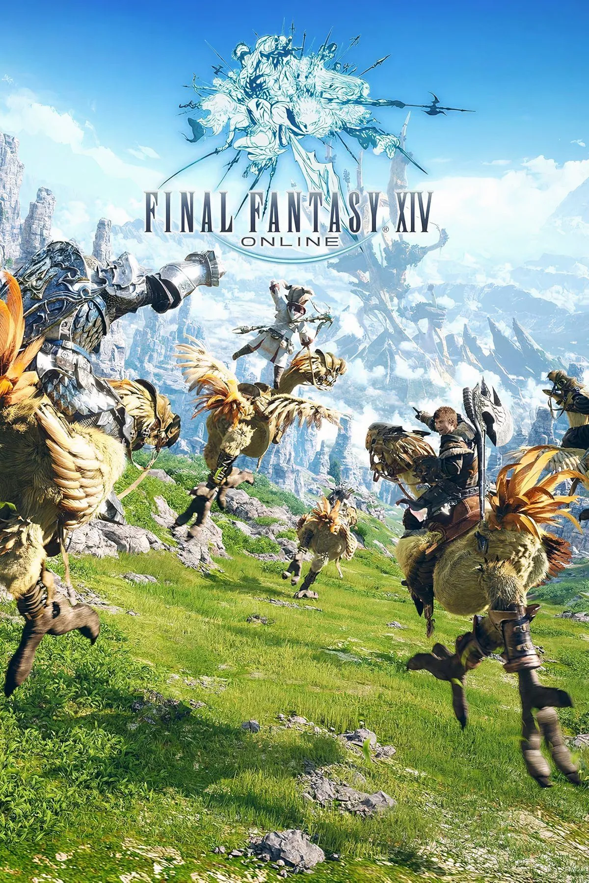 Bìa thông tin Final Fantasy XIV, tham khảo nơi chơi và thông tin phát hành cơ bản của game