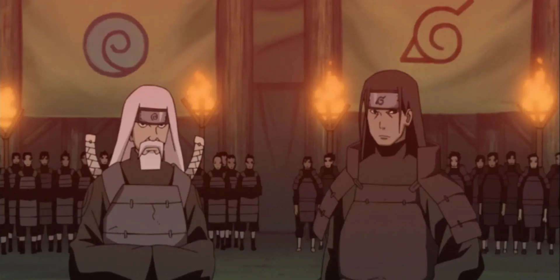 Biểu tượng phong ấn của Uzumaki — gợi nhắc đến fūinjutsu và dòng máu hiếm