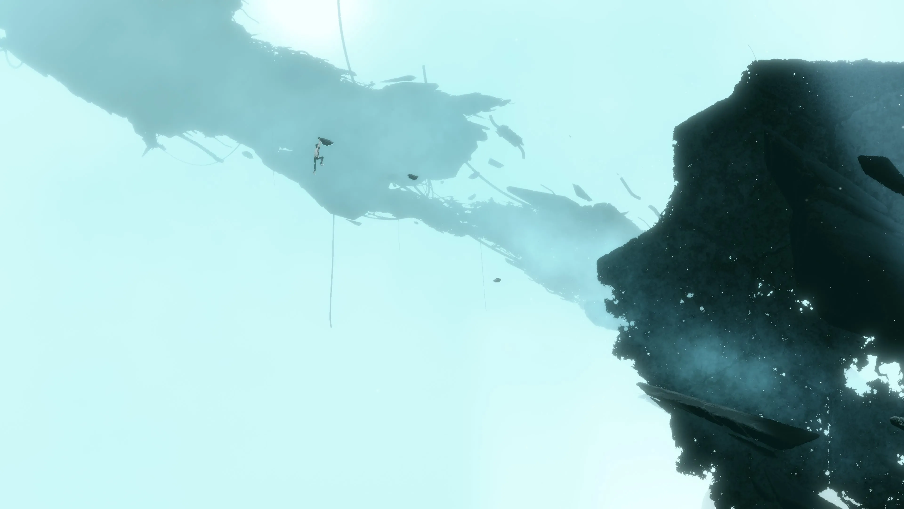 Bionic Bay Cryostatic, nền tảng đóng băng giữa không trung trên nền pixel, thí nghiệm giải đố platformer