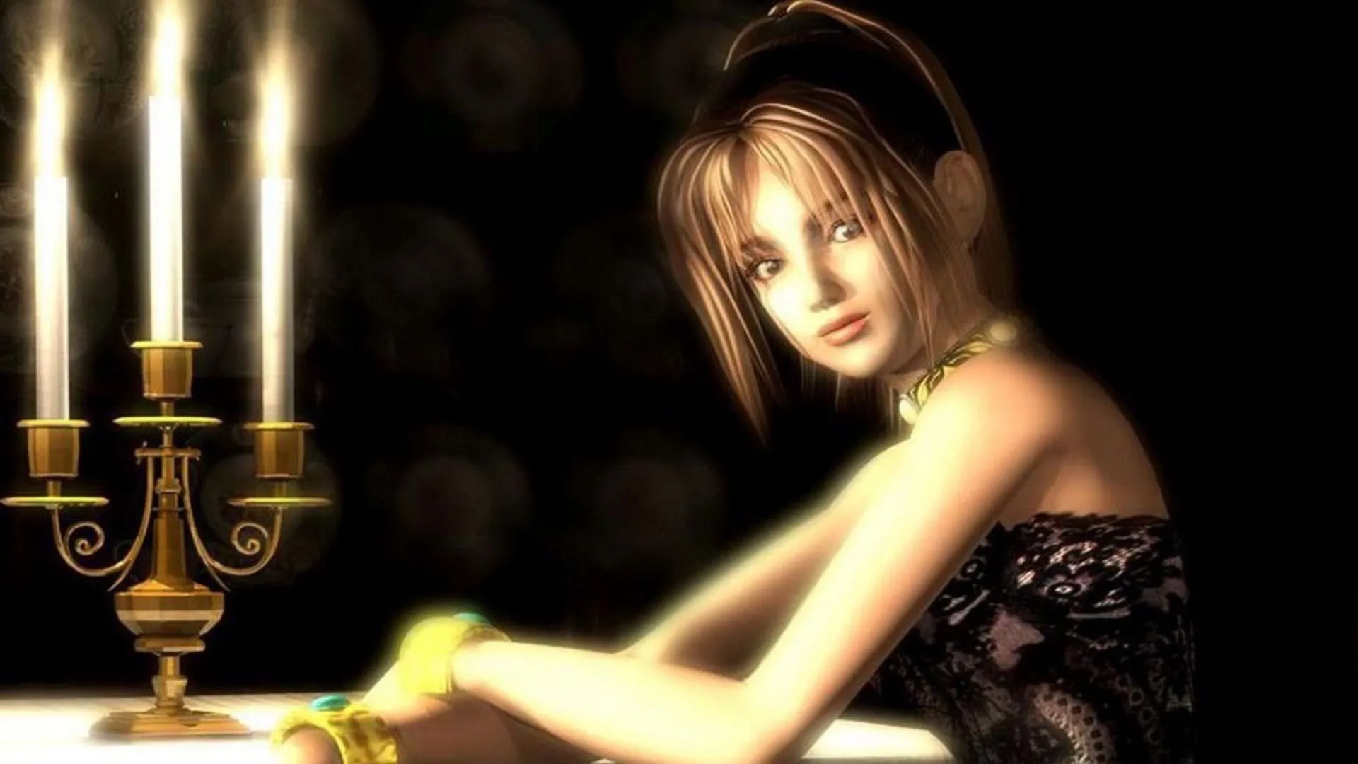 Cảnh hậu cung âm u trong Koudelka, tông màu u ám và bí ẩn