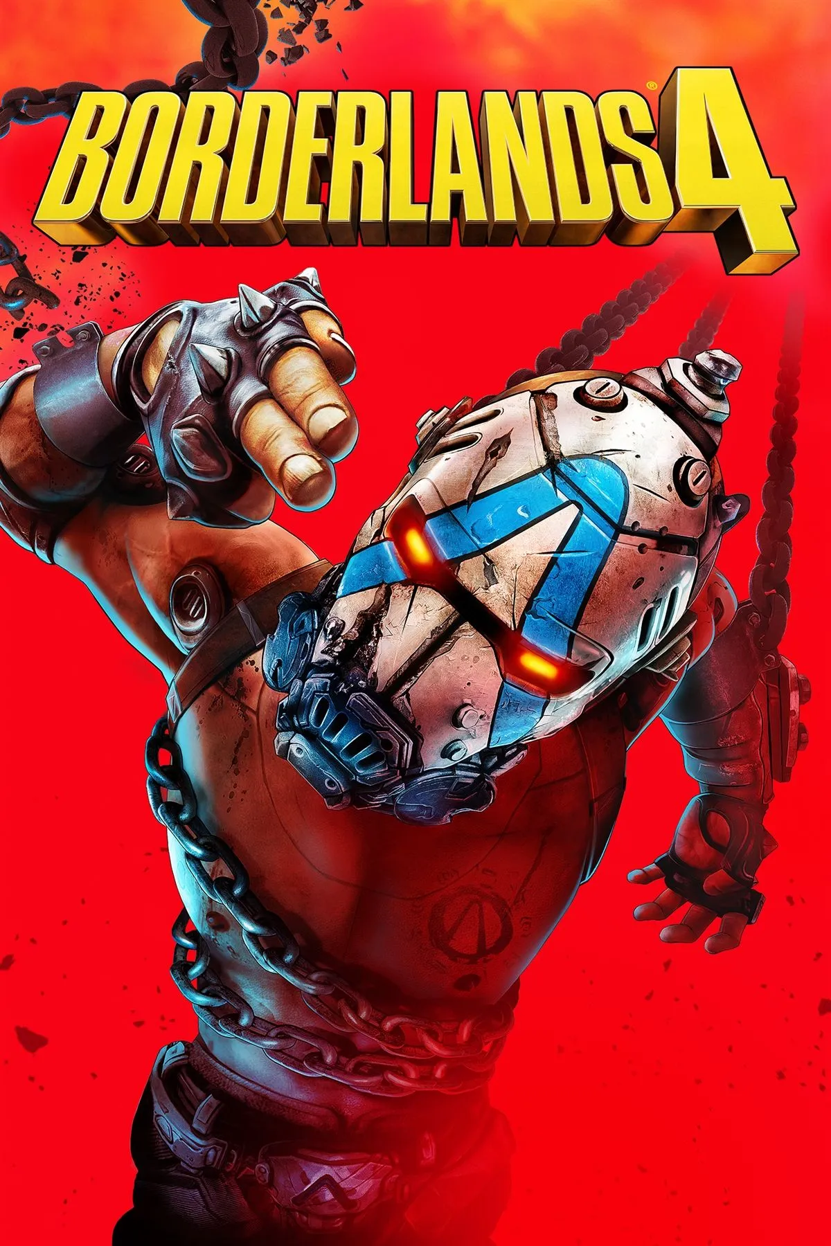 cover art Borderlands 4 - ảnh bìa tag page với biểu tượng Vault Hunter và thiết kế nghệ thuật