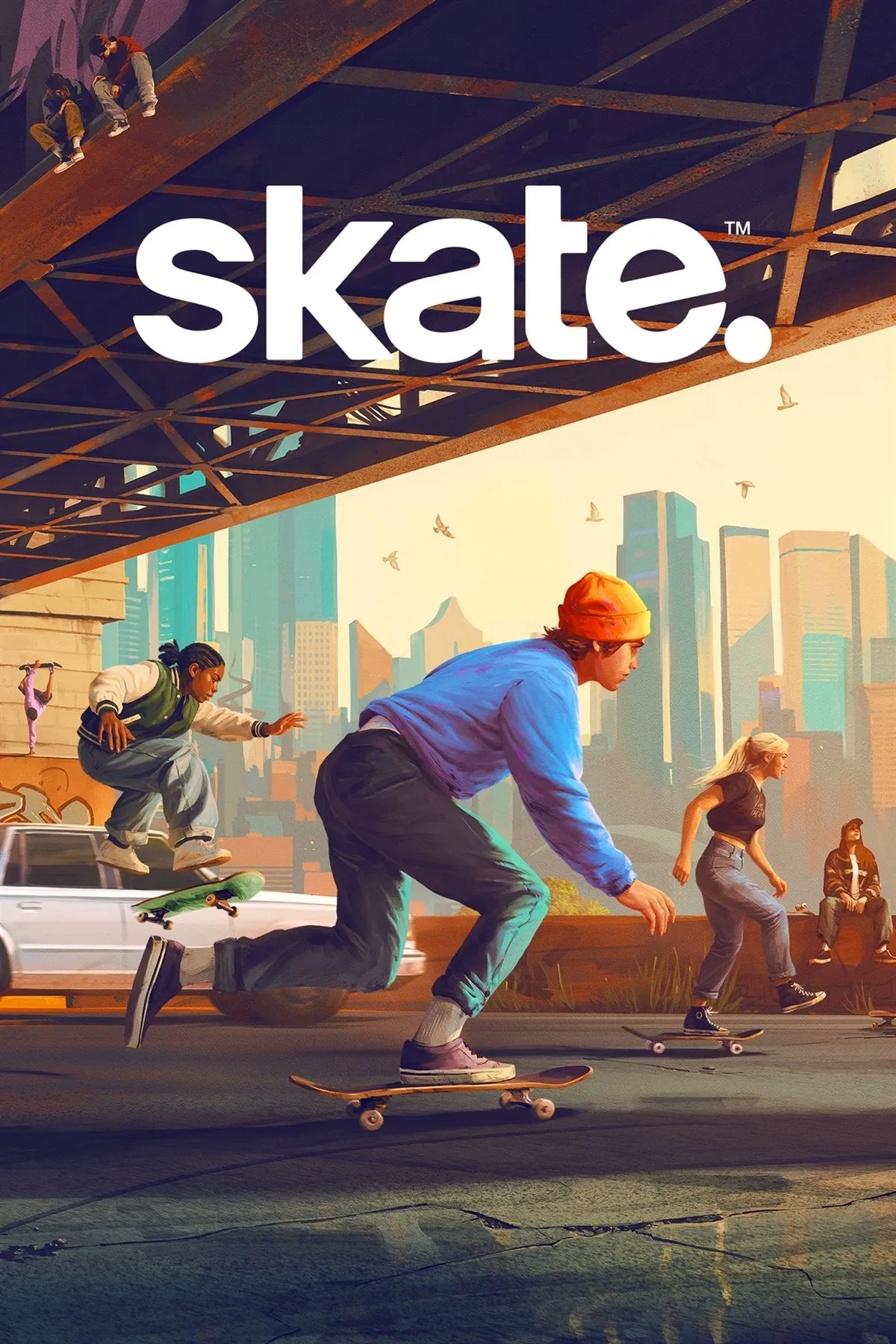 Cover art trang Skate: artwork và logo bản Early Access trên DualShockers