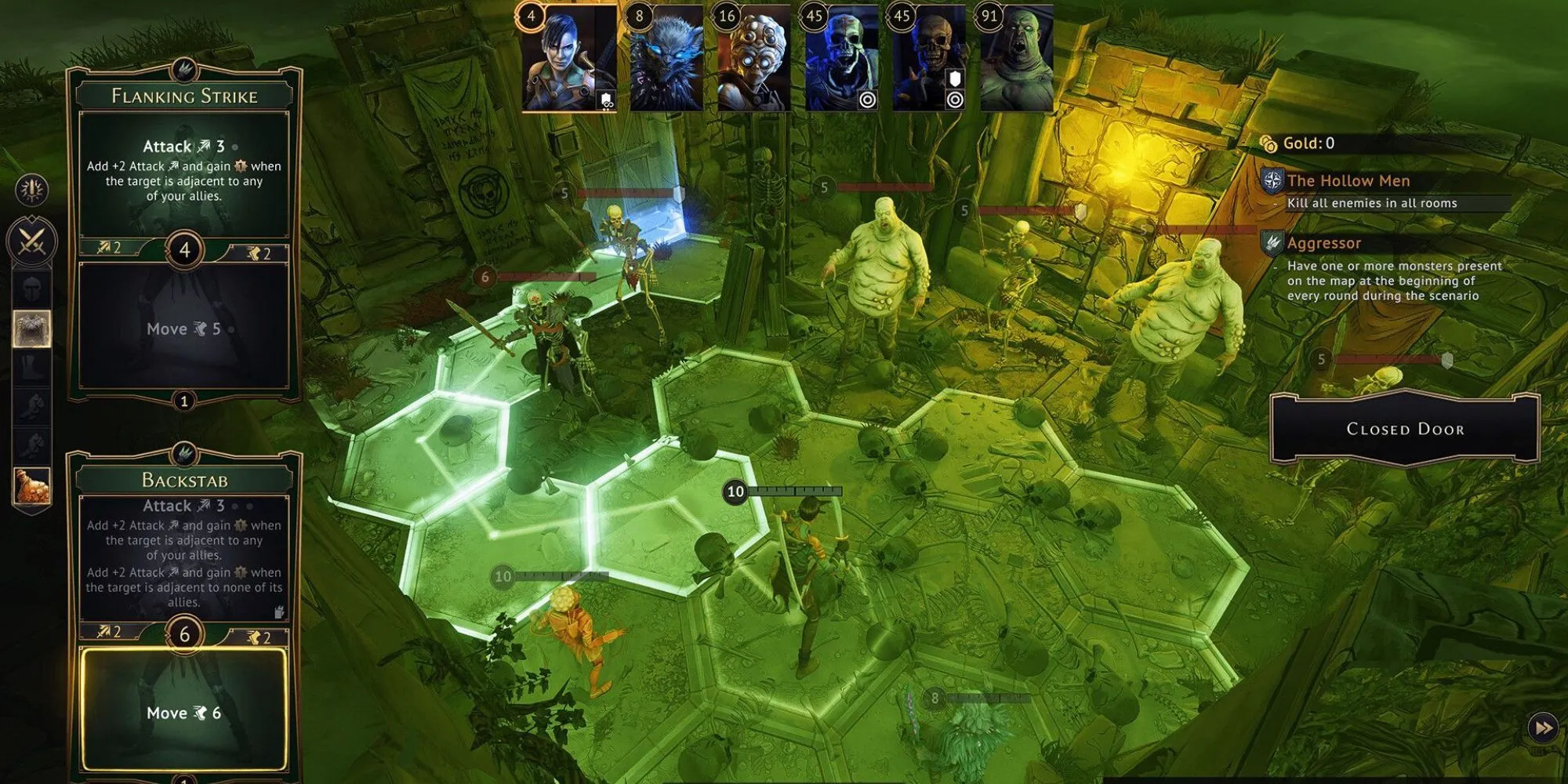 Gloomhaven - dungeon crawler dựa trên cơ chế bài, chiến thuật sâu và co-op trực tuyến