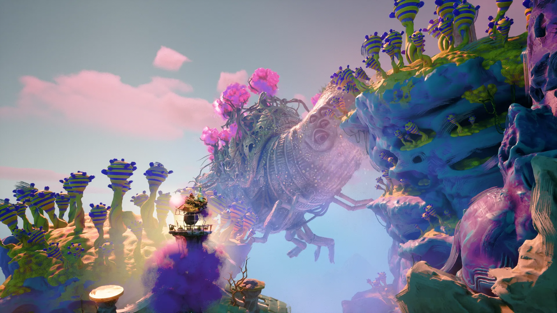 Góc máy cố định đôi khi gây khó chịu trong phần khám phá mở của Keeper