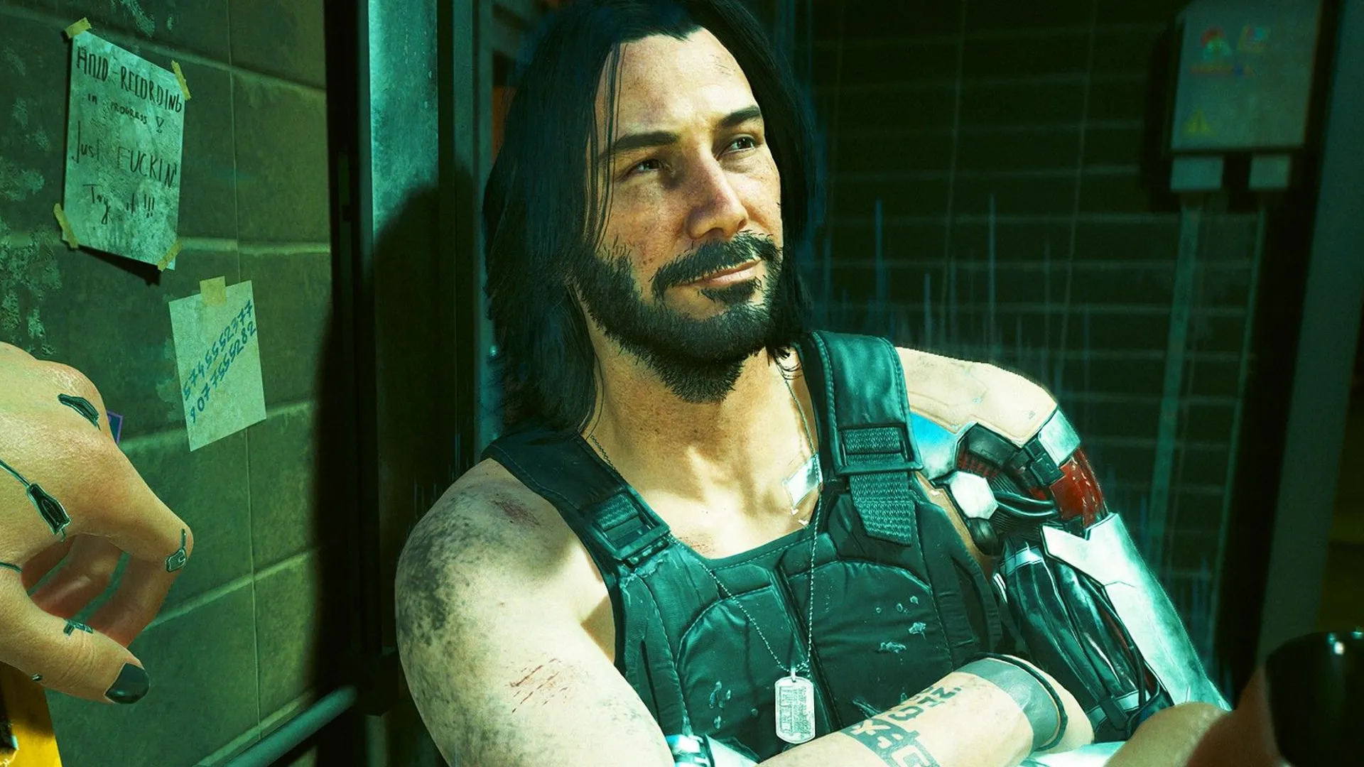 Keanu Reeves trong vai Johnny Silverhand, Cyberpunk 2077