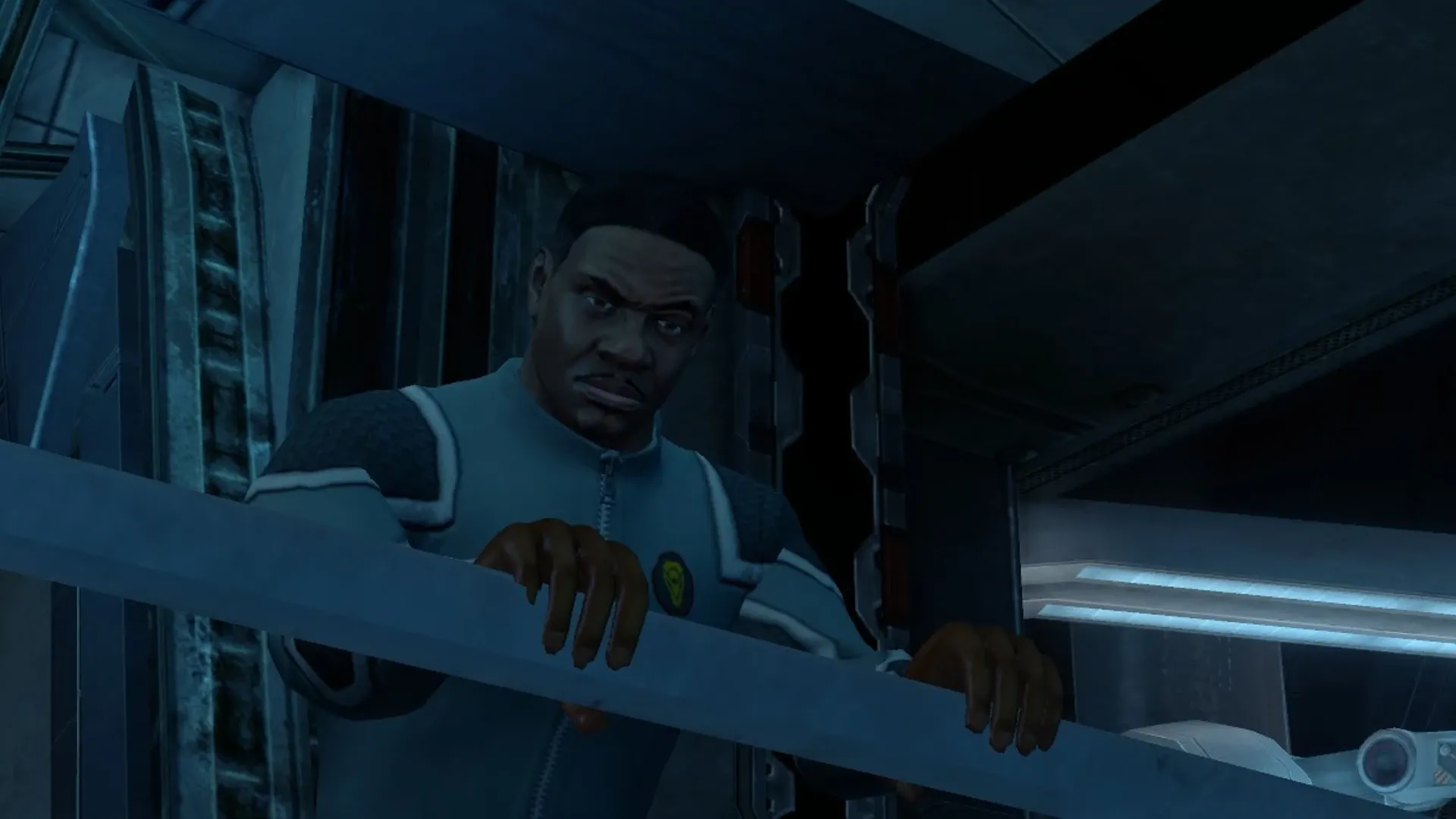 Keith David trong Saints Row 4: vai trò phó tổng thống giả lập