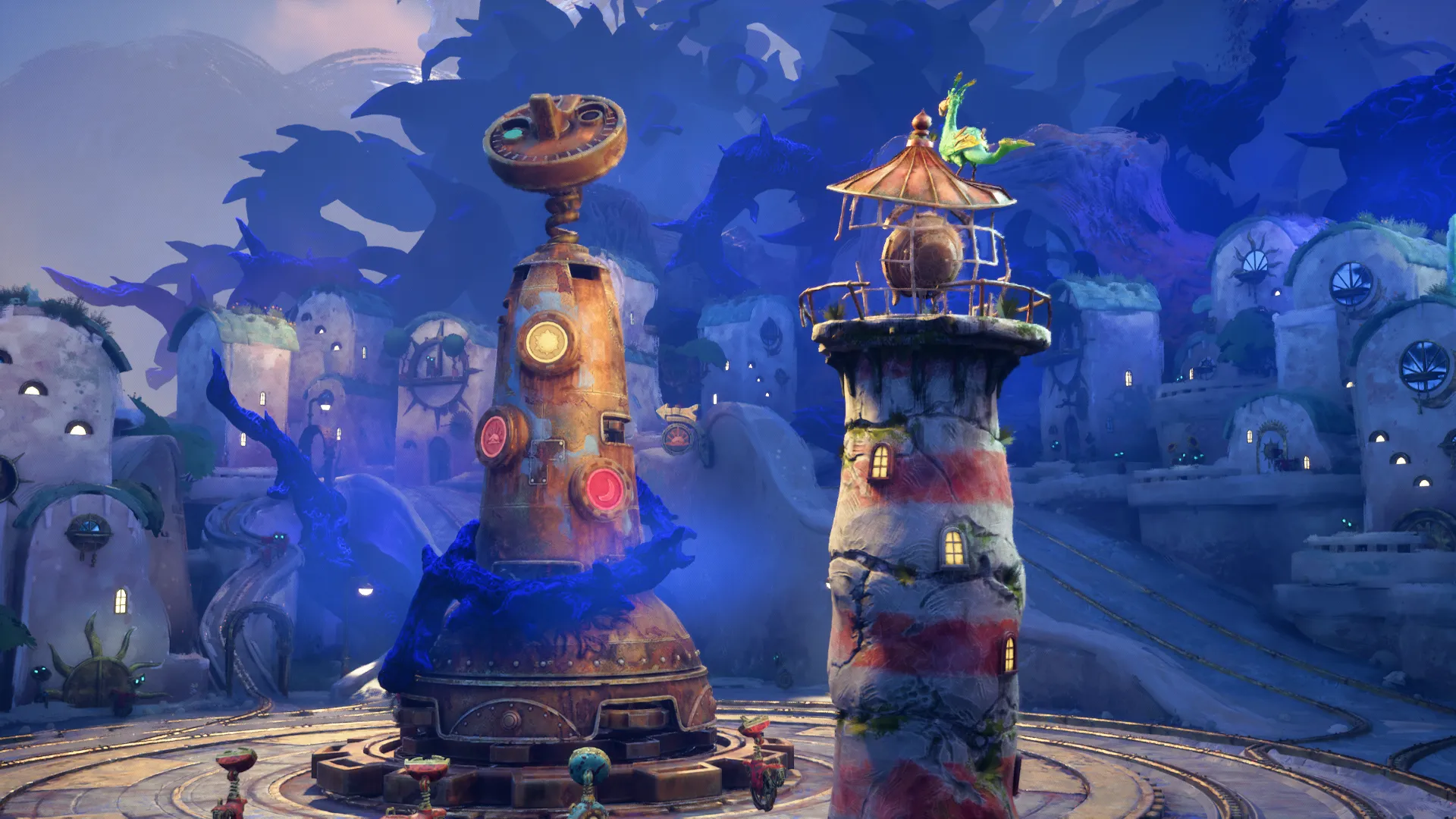 Khoảnh khắc cutscene và chi tiết tượng đài mở khóa lore trong Keeper