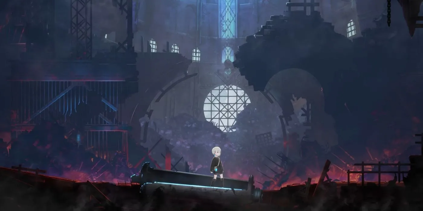 Lilac khám phá những tàn tích và vùng đất u ám trong Ender Magnolia: Bloom in the Mist