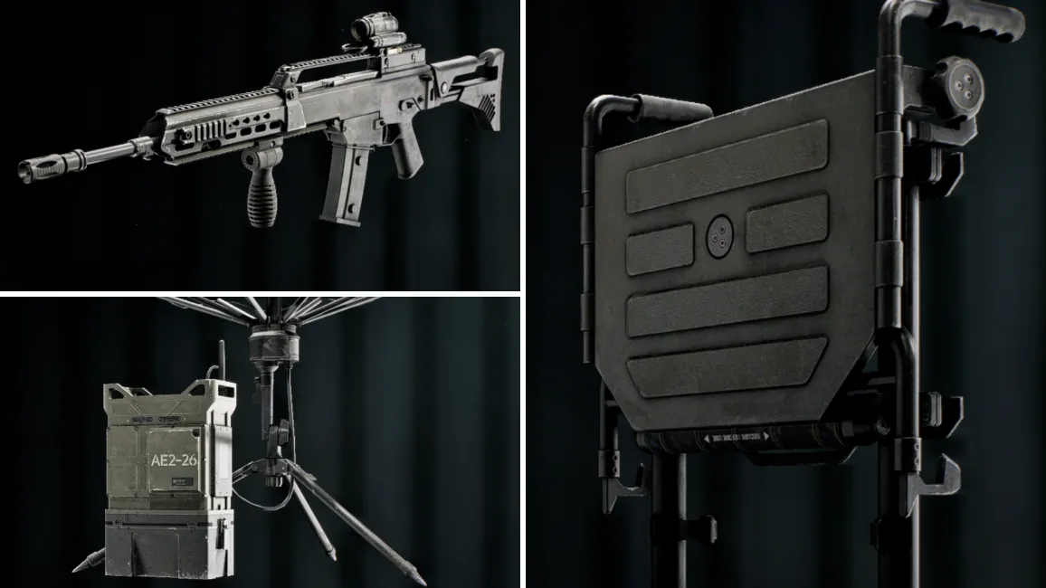 Loadout Assault cân bằng: ladder và beacon hỗ trợ tấn công chung đội