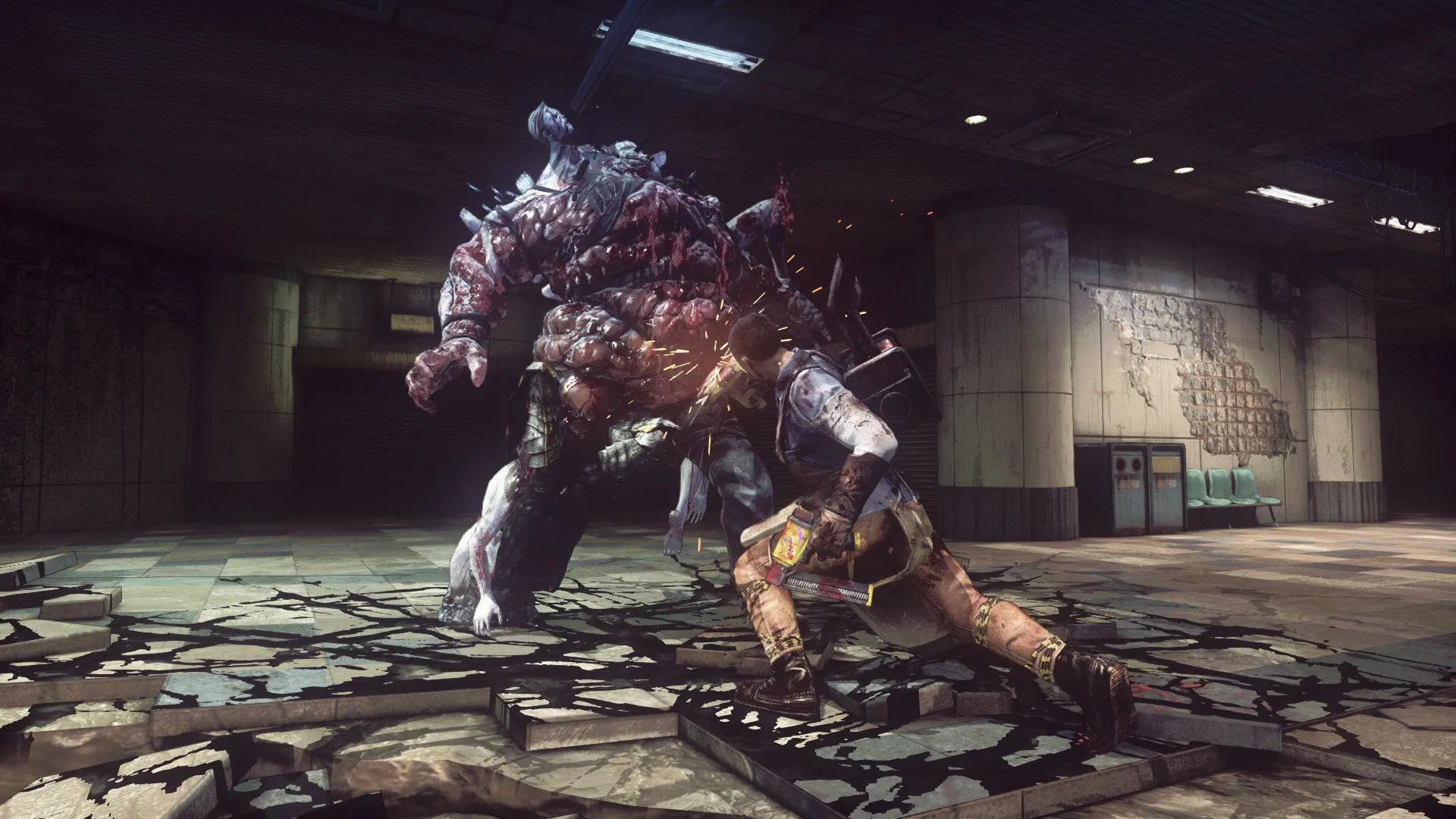 Mảng hình thẩm mỹ kỳ quái trong Let It Die