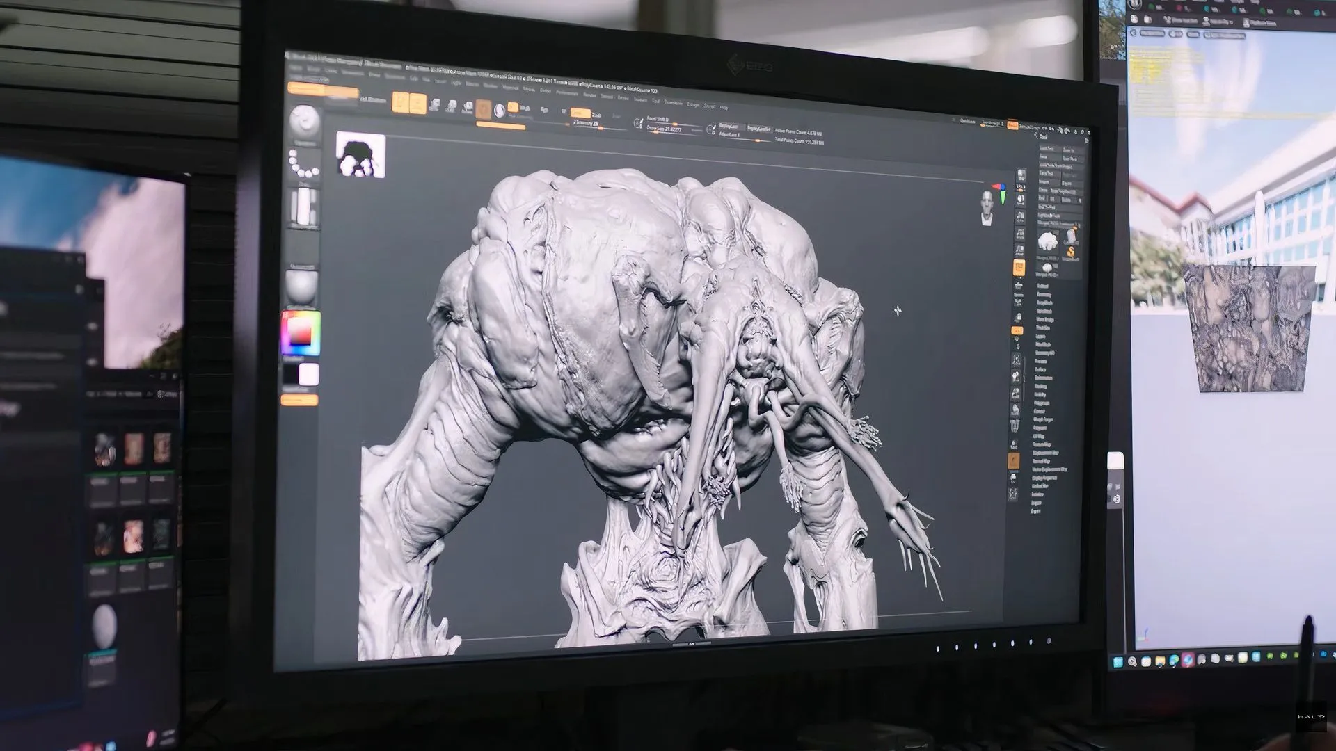 Mẫu Flood Tank mới trong Halo Campaign Evolved, kẻ thù Flood được tái thiết kế với cơ chế tấn công mới