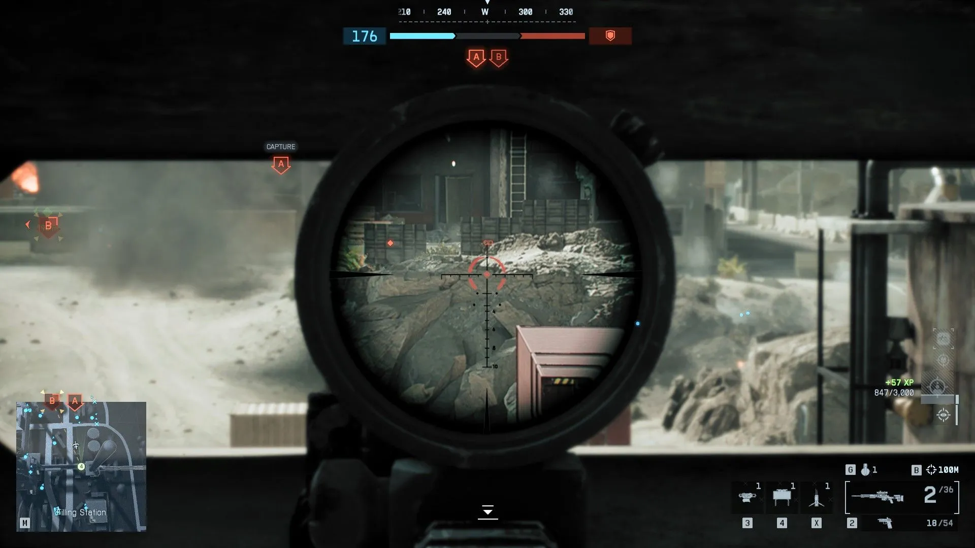 Người chơi Support đặt hộp tiếp tế và hồi sinh đồng đội trong Battlefield 6