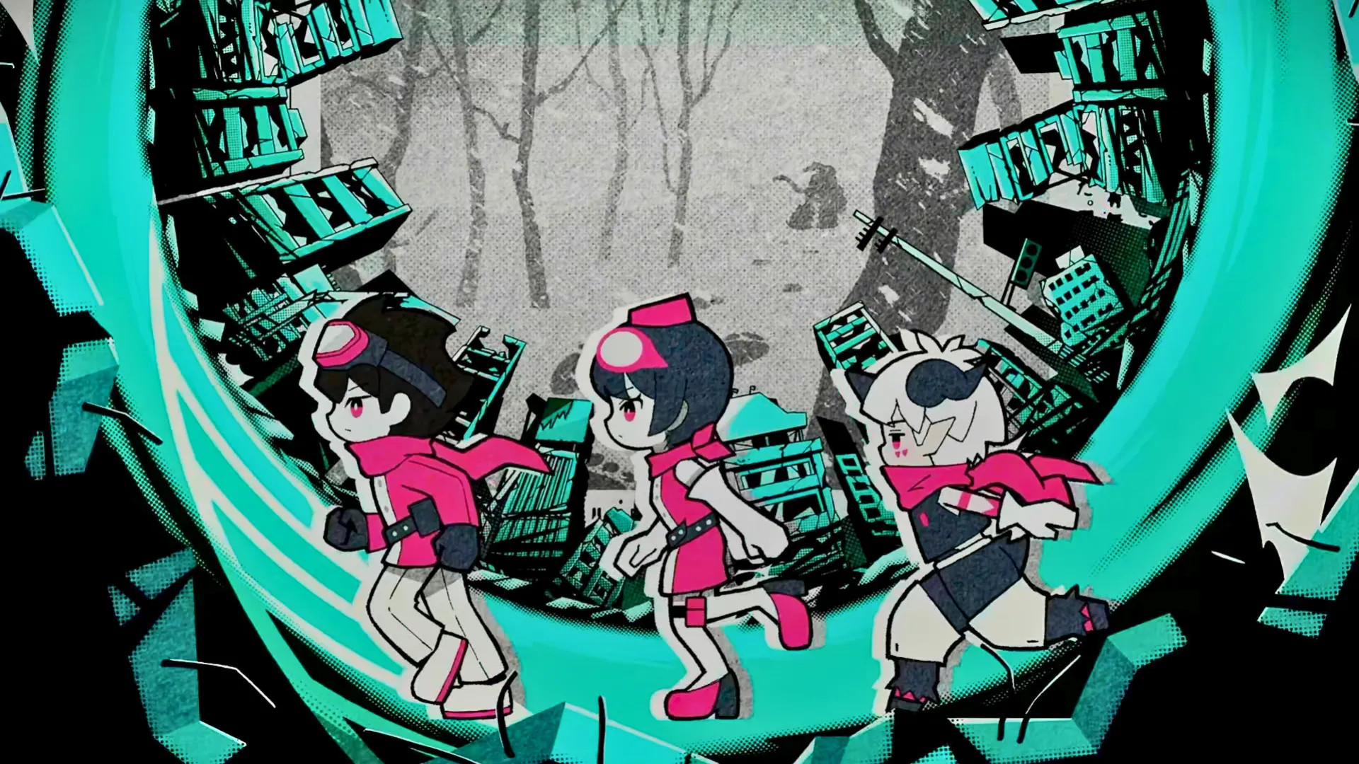 Nhân vật chính bị cuốn vào bi kịch Shinjuku và dịch chuyển thời gian trong Digimon Story: Time Stranger