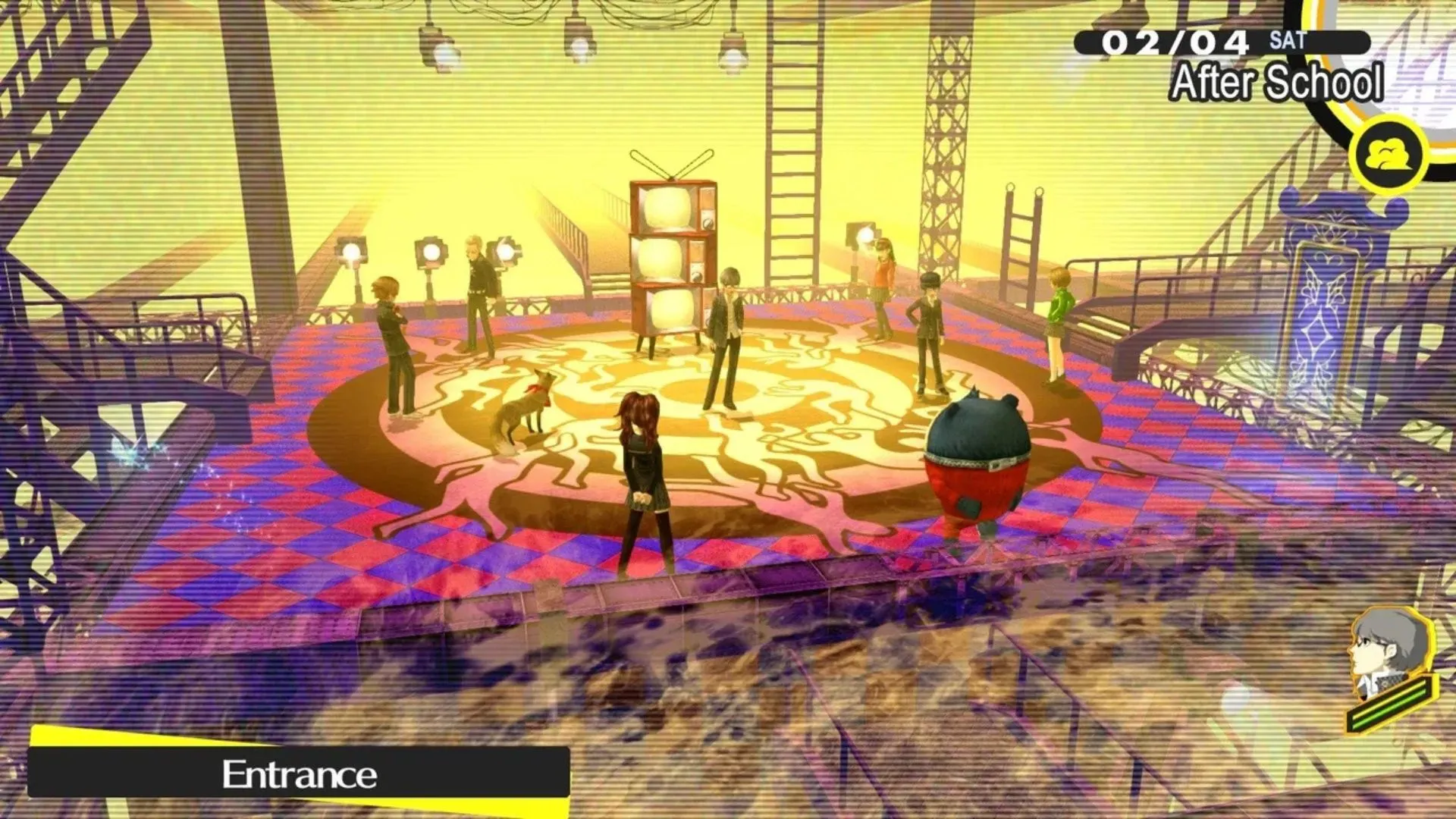 Persona 4 Golden: Teddie và cảnh thế giới trong TV, giao thoa giữa đời thường và siêu nhiên