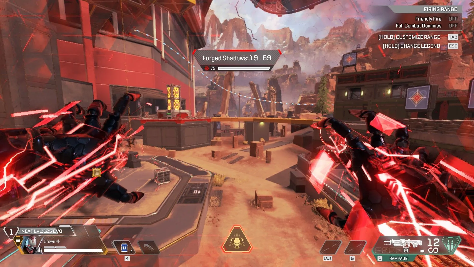 Revenant kích hoạt Forged Shadows, nhận khiên bổ sung và khả năng kéo dài khi hạ gục đối thủ