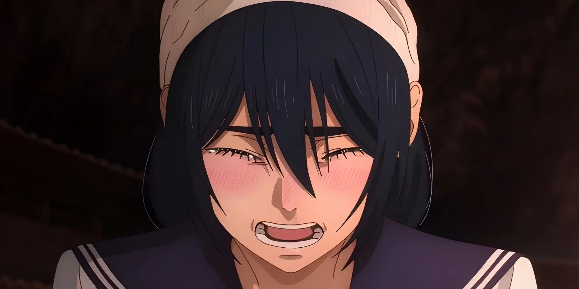 Riko Amanai trong khoảnh khắc bi thảm của nhân vật bị bắt giữ và hy sinh