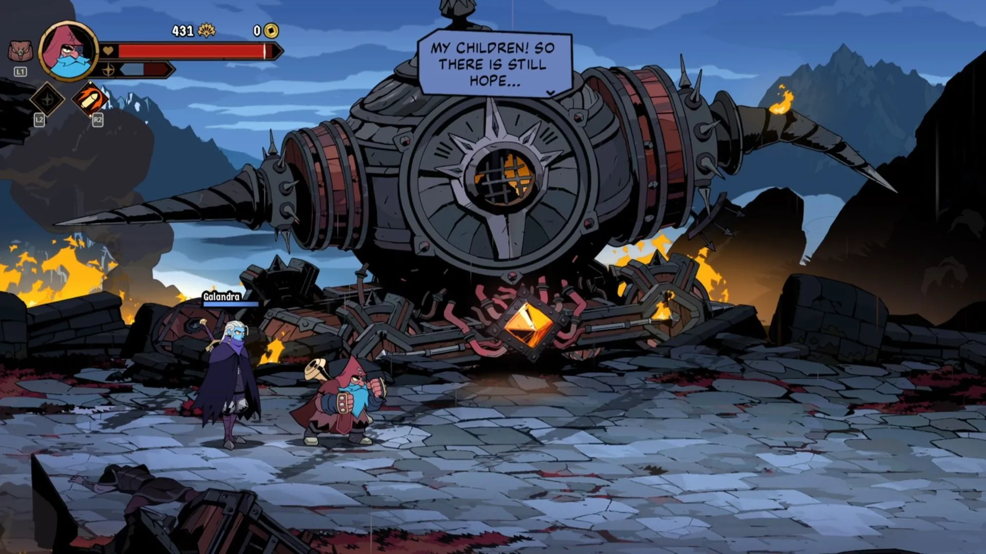 Ritual of Fire Absolum - Vị trí prologue