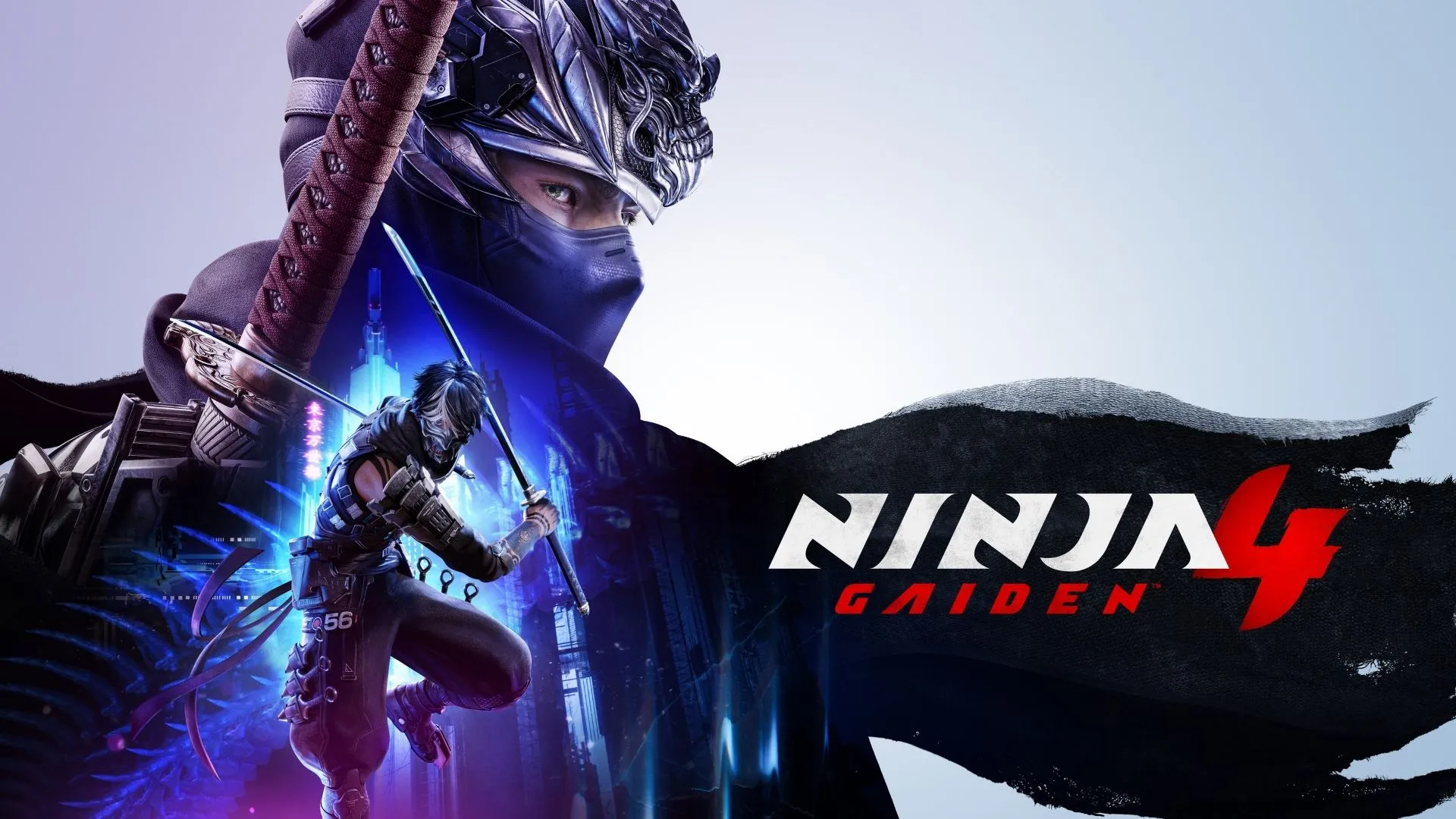 Ryu Hayabusa trong hình ảnh quảng bá: tiêu biểu cho phong cách hành động khó nhằn của Ninja Gaiden