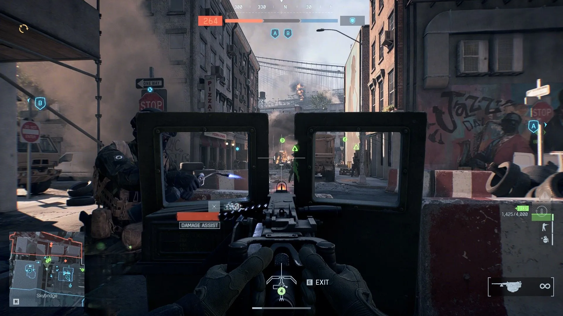 Squad phối hợp tấn công điểm phòng thủ trong Battlefield 6