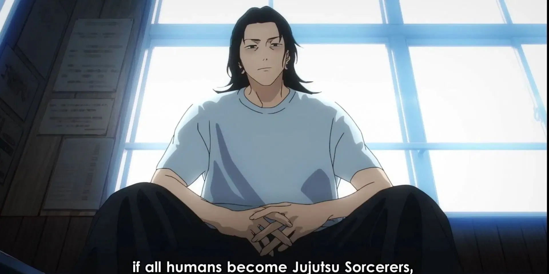 Suguru Geto trong những khoảnh khắc cho thấy xung đột nội tâm và lý tưởng biến chất