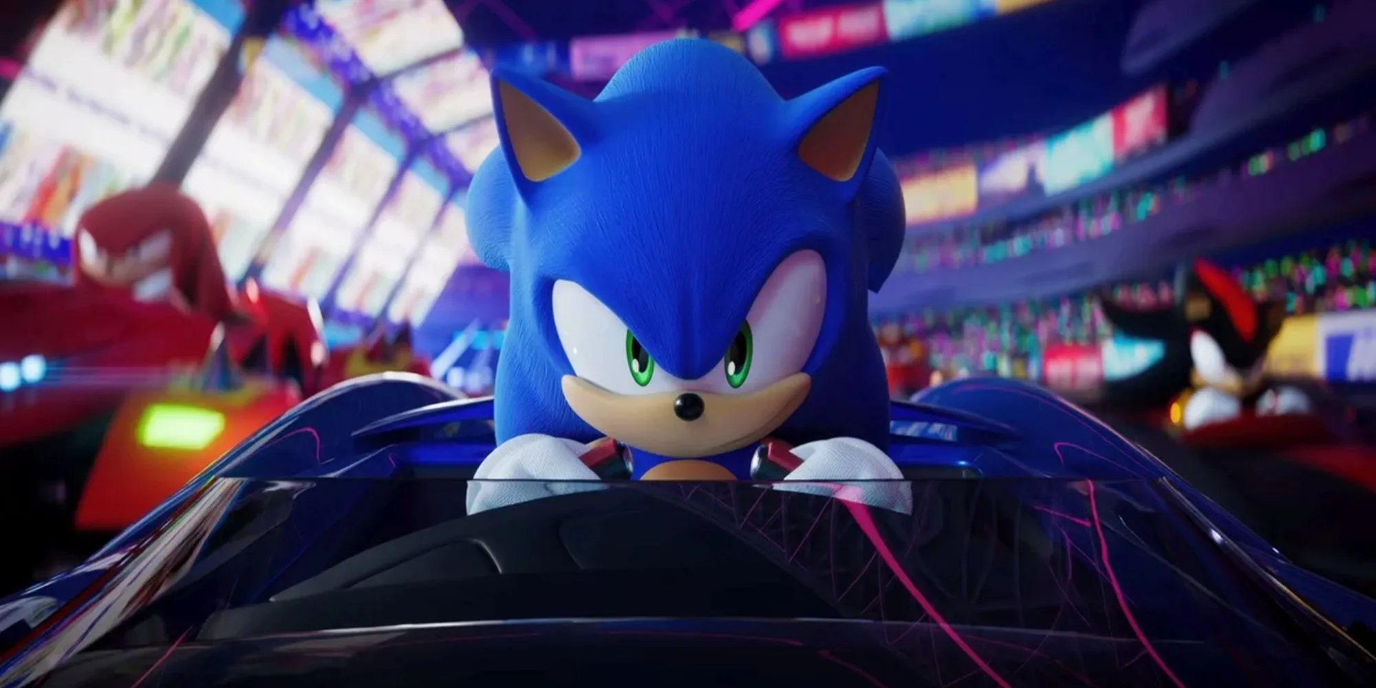 Takashi Iizuka tại Brazil Game Show 2025 tiết lộ DLC Sonic Racing CrossWorlds
