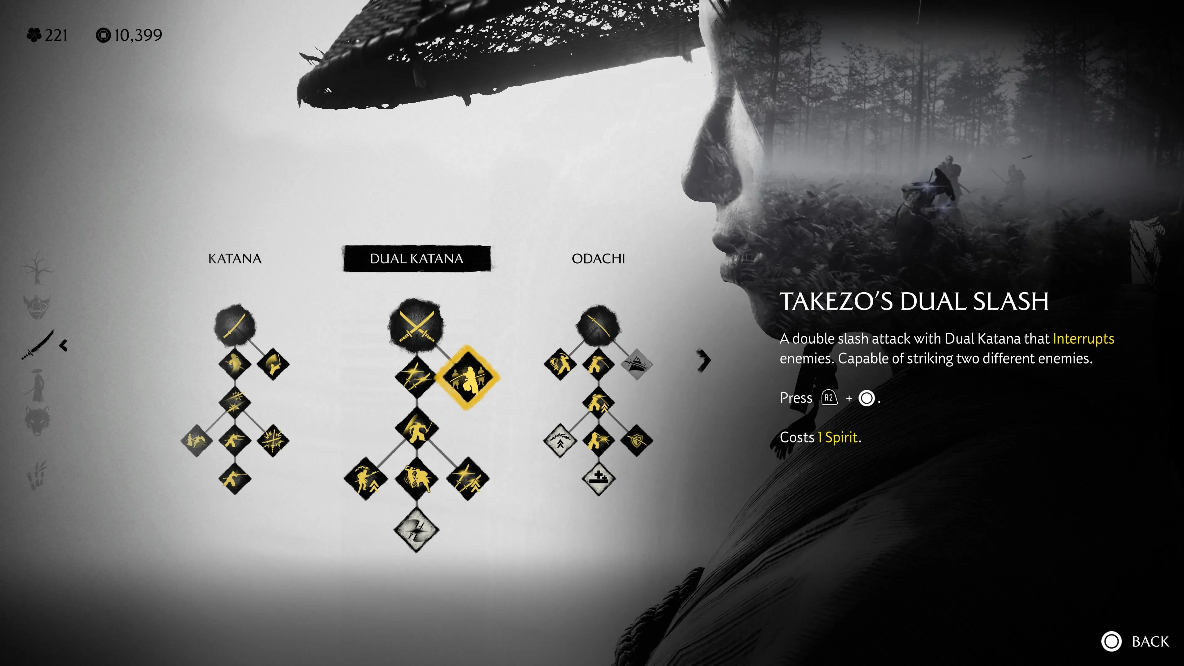 Takezo's Dual Slash: đòn chặn và gây sát thương lớn từ Dual Katana