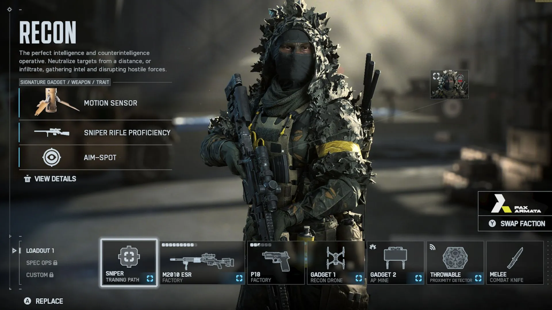 Tầm nhìn overwatch của Recon: sniping, drone và kiểm soát khu vực cao