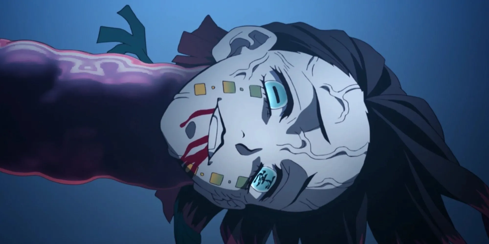 Tanjiro lưỡng lự trước kẻ ẩn trong khoảnh khắc ảo ảnh trên tàu Mugen Train