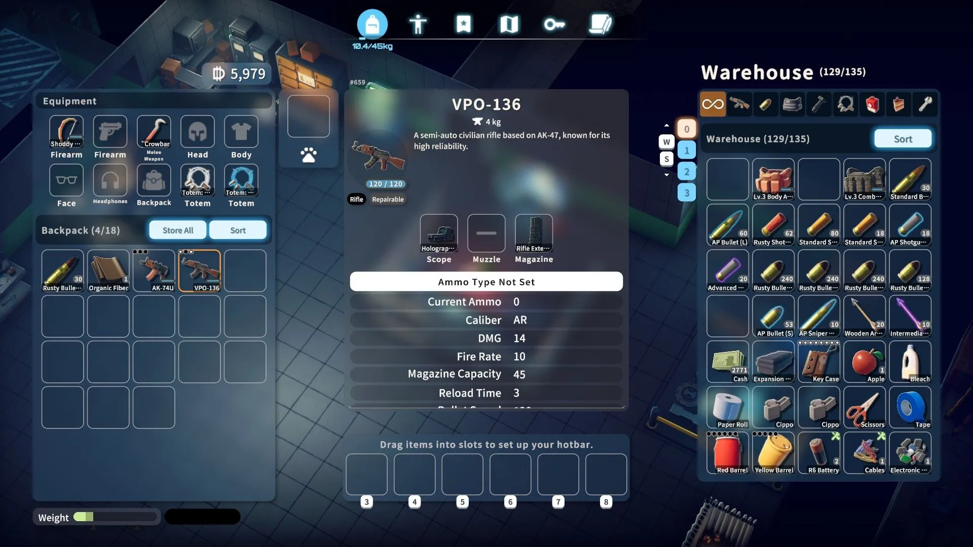 Tùy biến vũ khí và gear trong Escape From Duckov, giữ được chiều sâu nhưng tinh giản