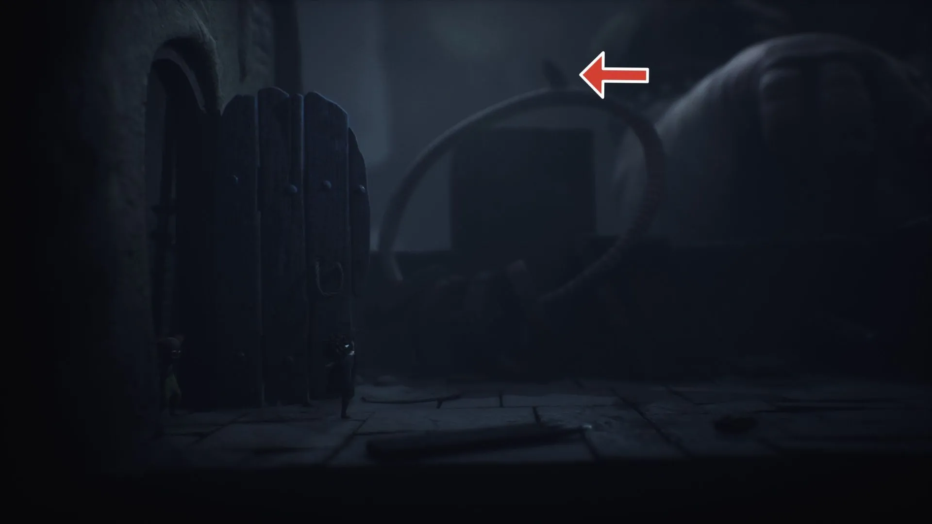 Vị trí quạ cuối cùng trên đầu đồ chơi em bé khổng lồ - Little Nightmares 3 final crow location