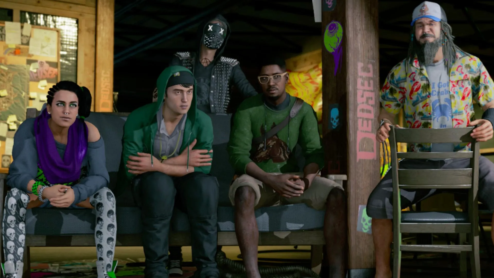 Watch Dogs 2 với phong cách tươi sáng, nhóm DedSec trẻ trung, thay đổi tông so với bản gốc u ám và căng thẳng