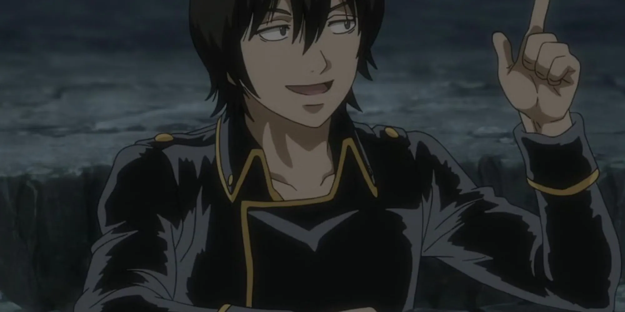 Yamazaki bị trêu chọc trong đội Shinsengumi, nụ cười che nỗi chạnh lòng